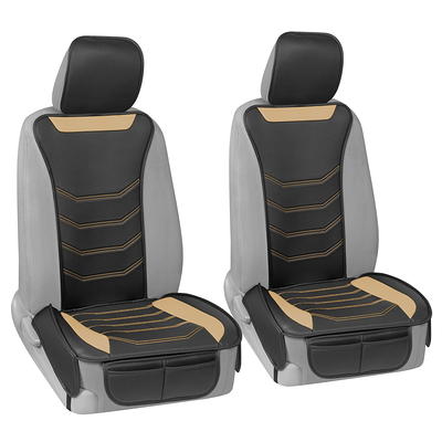 Chameleon Lumbar Support Nappa Leather Seat Covers Full Set Coverage W – Car  Pass