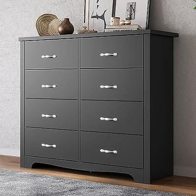 LINSY HOME 8 Drawer Double Dresser, Black Dresser for Bedroom, Modern  Dresser Chest with Wide Drawers, Wood Storage Chest of Drawers for Living  Room - Yahoo Shopping