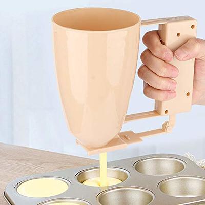 Chef Buddy Pan Cup Cake Batter Dispenser - 4 Cup Capacity 