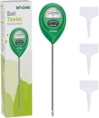 Dr.Meter Moisture Sensor Meter, Soil Water Monitor, Hydrometer for