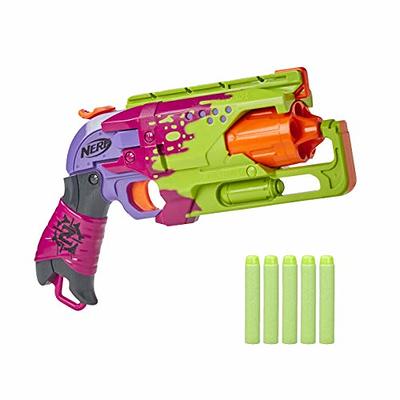 Nerf Zombie Strike Hammershot Blaster with 5 Nerf Zombie Strike Darts 