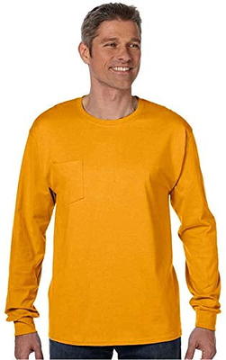 Hanes Men's and Big Men's X-Temp Lightweight Long Sleeve T-Shirt