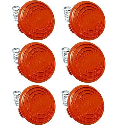 Replacement Spool Cap Covers With Spring For Black+Decker Trimmer Weed  Eater New