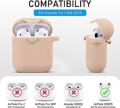 Case for Airpods 3 Generation - VISOOM Airpods 3rd Cases 2021 Silicone for  iPod 3 Earbuds Case Cover Women Wireless Charging Case with Accessories