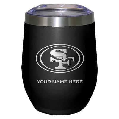 San Francisco 49ers 18oz Coffee Tumbler with Silicone Grip