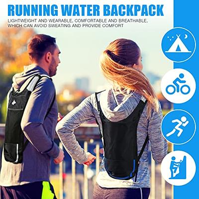 Zavothy Lightweight Hydration Backpack with 2L Water Bladder Backpack for  Cycling Running Black 