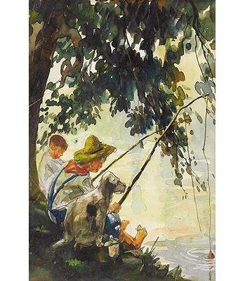 Brown Trout Fishing Lure by Patent77 - Wrapped Canvas Graphic Art - Yahoo  Shopping