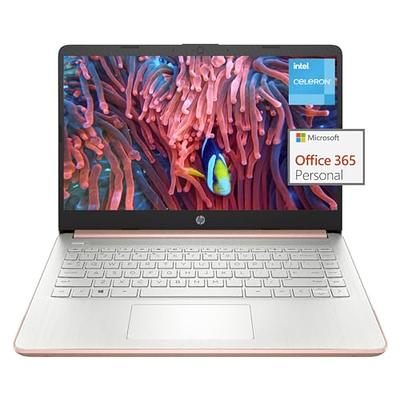 HP Stream 14 inch Laptop for Student and Business, Intel Quad-Core N4120  Processor, 4GB RAM, 64GB eMMC, 1-Year Office 365, Webcam, Long Battery  Life