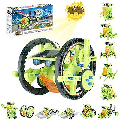 Tomons STEM Toys 6-in-1 Solar Robot Kit Learning Science Building Toys  Educational Science Kits Powered by Solar Robot for Kids 8 9 10-12 Year Old  Boys Girls Gifts 