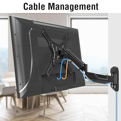 Adjustable Ceiling TV Mount Tilt Swivel TV Monitor Ceiling Mount Fits Most  14- 32 LCD LED Flat Panel Display Max VESA 200x200 mm Max Loading up to  66 lbs Height Adjustable 