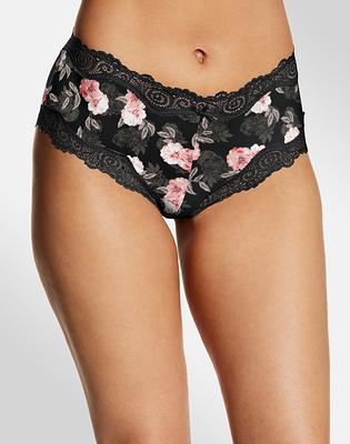 Maidenform Scalloped Lace Trim Cheeky Hipster Underwear Oil Flower Black 9  Women's - Yahoo Shopping
