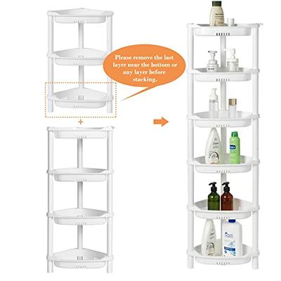 3 Tier Shower Caddy Organizer Shelf Corner, Plastic Shower Rack