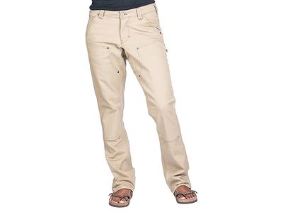 Dovetail Workwear Anna Taskpant Khaki Canvas Pants at Tractor