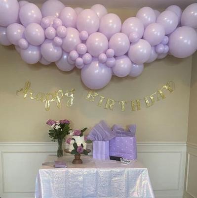 purple decorations for quinceanera