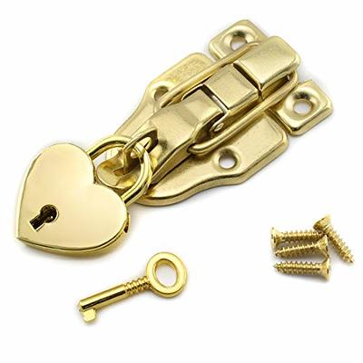 2pcs case lock trunk catch antique hasp Metal Locks Jewelry Box Lock