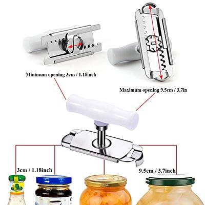 Magnetic Multifunction Jar Opener Adjustable Can Gripper Tight Lid Opener  Kitchen Home Gadgets Elderly with Arthritis and Hand