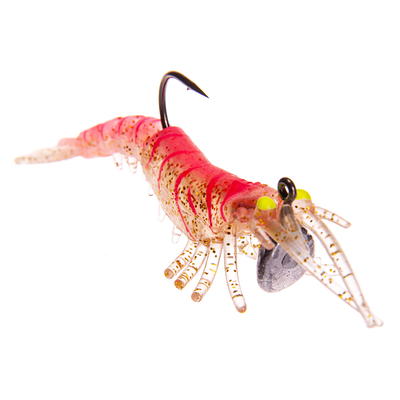 Ozark Trail Soft Plastic Saltwater Shrimp Bait Fishing Lures, 2-Pack. -  Yahoo Shopping