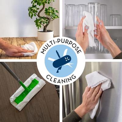 Microfiber Cleaning Cloth for Home, Bulk Cleaning Towels for