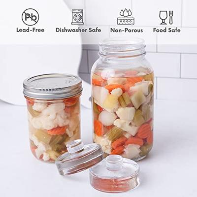 4 Pk Glass Fermentation Weight, Glass Fermenting Weights with Non-slip  Silicone Grip Handle, Glass Fermentation Weights Wide Mouth Mason Jars,  Glass Weights For Fermenting Wide Mouth, Canning Weights - Yahoo Shopping