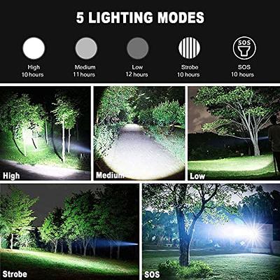 Lylting Rechargeable LED Flashlights High Lumens, Lumens Super