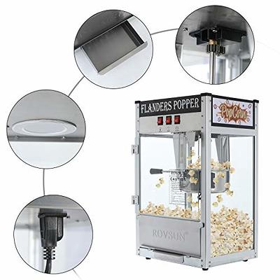 VEVOR Commercial Popcorn Machine, 12 Oz Kettle, 1440 W Countertop Popcorn  Maker for 80 Cups per Batch, Theater Style Popper with 3-Switch Control