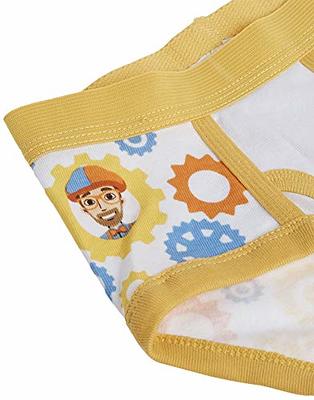  Blippi Boys Blippi 7-pk And 10-pk Toddler Boys 100% Combed  Cotton Underwear Briefs In Sizes 2/3t And 4t