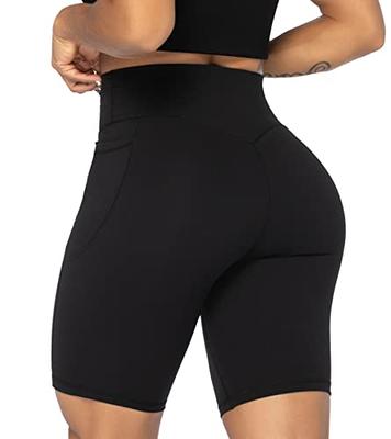 Sunzel 8 / 5 / 3 Biker Shorts for Women with Pockets, High Waisted Yoga  Workout Shorts Black Medium - Yahoo Shopping