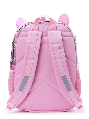 Peppa Pig Girls 5 Piece Backpack and Lunch Bag School Set (One size, Pink/Purple)