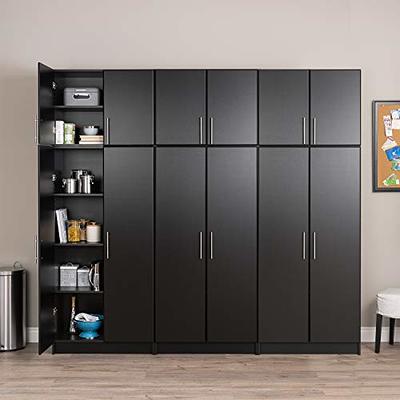 Basicwise Bathroom Mirrored Storage Cabinet, 23.75 W x 6.25 D x 30 H, 2  Adjustable Shelves Medicine Organizer Furniture, Black QI004506.BK - The  Home Depot