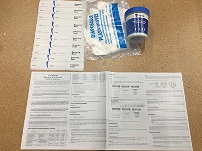  Prime Screen Multi-Drug Urine Test Cup 16 Panel Kit  (AMP,BAR,BUP,BZO,COC,mAMP,MDMA,MOP/OPI,MTD,OXY,PCP,THC, ETG, FTY, TRA, K2)  -[1 Pack]-CDOA-9165EFTK : Health & Household