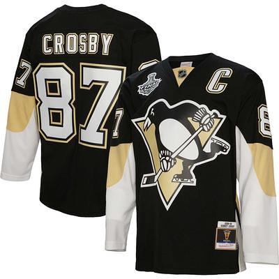 #87 Crosby - Fanatics NHL Official Pittsburgh Penguins Captain Jersey  (White)