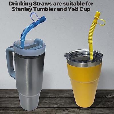 Reusable Plastic Straws 13 inch - Bendy Straws Drinking Plastic Straw with  Covers Cap Assorted Colors - Corrugated Flexible Straws Reusable - Bendable  Straws - 10 Pack - Yahoo Shopping