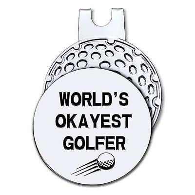 HAFHUE World's Okayest Golfer Golf Ball Marker with Magnetic Hat Clip, Funny  Golf Accessories and Golf Gifts for Women Men Dad Grandpa, Birthday for Golfer  Golf Lovers - Yahoo Shopping