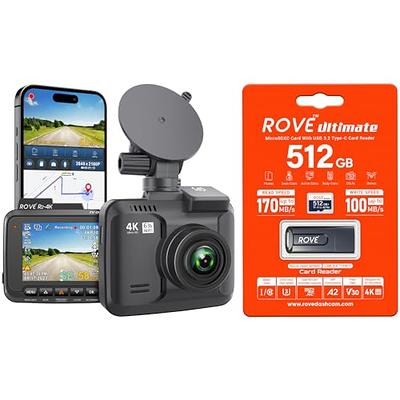 ROVE R2-4K Dash Cam  512GB Micro SD Card - Yahoo Shopping