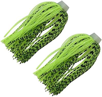 5pcs 100 Strand Silicone Spinner Bait Skirts Jig Skirts DIY Fly