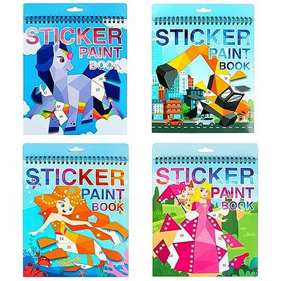 1Pcs Insect Theme Crafts For Kids Ages 4-8 Sticker Paint Books, Sticker  Books For Kids Ages 4-8 Boys And Girls Birthday Gifts Party Favor, Travel  Activity Book Set For Learning