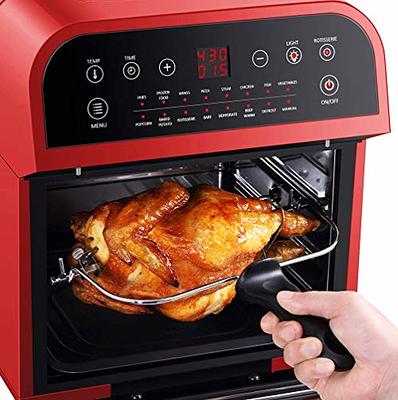 GoWISE USA 12.7-Qt 15-in-1 Air Fryer Oven with 10 Accessories