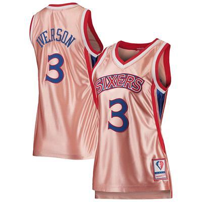 Allen Iverson Philadelphia 76ers Mitchell & Ness 1996-97 Hardwood Classics  Swingman Jersey - Royal