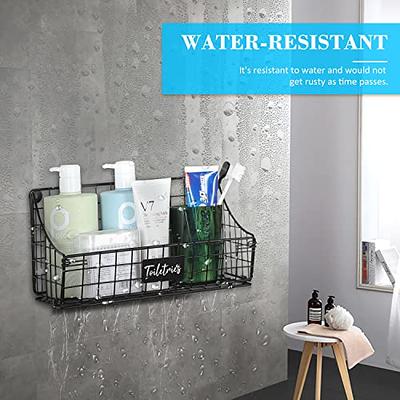  Qcold Metal Wire Basket Storage, Bathroom Basket for