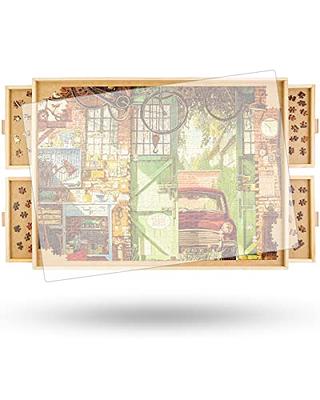 Best Puzzle Boards With Storage & Puzzle Table With Drawers