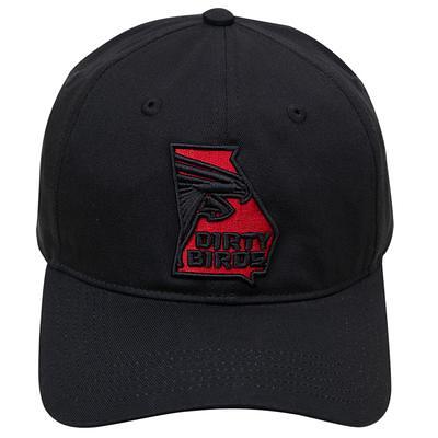 Men's '47 Black/Natural Atlanta Falcons Notch Trucker Clean Up Adjustable Hat