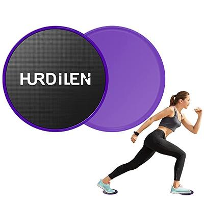 Core Sliders for Working Out, 4 Pieces Gliding Discs Dual Sided Exercise  Core Sliding Discs on Carpet Floor for Home Abs Glutes Workout Sport Fitness
