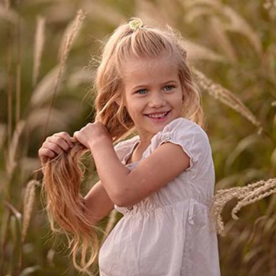 Mini Pony Tail Flower Claw Hair Clips