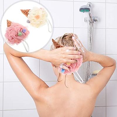 4pcs Bath Shower Sponge Loofahs Shower Sponges Women Baby Sponge Bathing