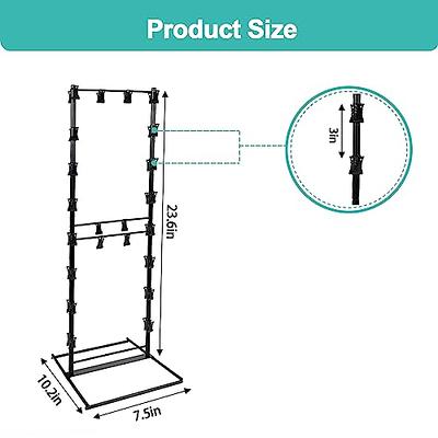 Retail Display Rack, Countertop Snack Stand Organizer Shelf, Metal Black  Candy Display Rack For Retail Store Supplies, Merchandise & Snack Display