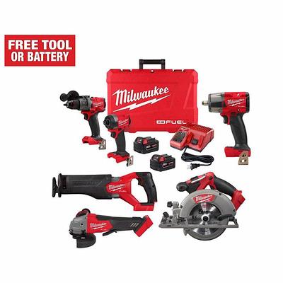 Milwaukee M12 FUEL 2-Tool Combo Kit, 1/2in. Drill Driver, 1/4in