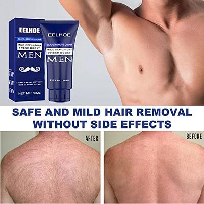 Men Permanent Hair Removal Cream Depilatory Paste Beard Moustache Remover  Cream