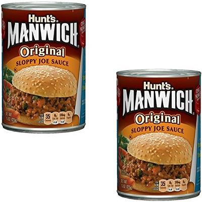 Hunt's Manwich Sloppy Joe Sauce Original 24oz Can