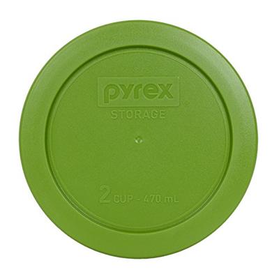 Pyrex 232-PC 2qt Red Storage Replacement Lid Cover - 2-Pack Made in the USA