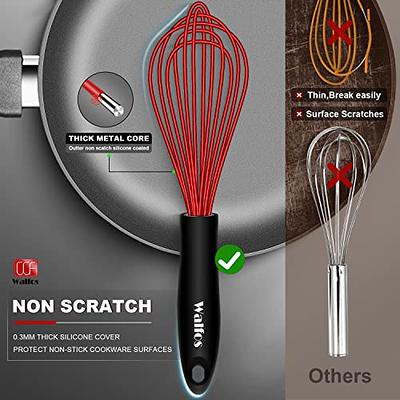 8-Inch 304 Stainless Steel wire whisk Rust resistant and nonstick